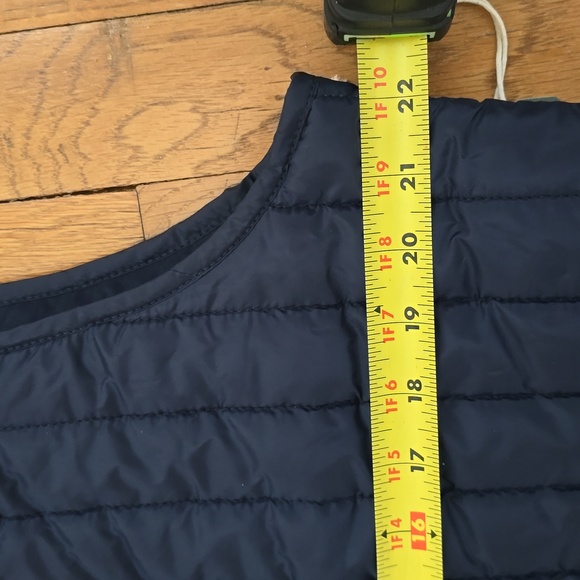 MUTUAL WEAVE BRAND MENS NAVY BLUE VEST SIZE LARGE - Picture 8 of 15